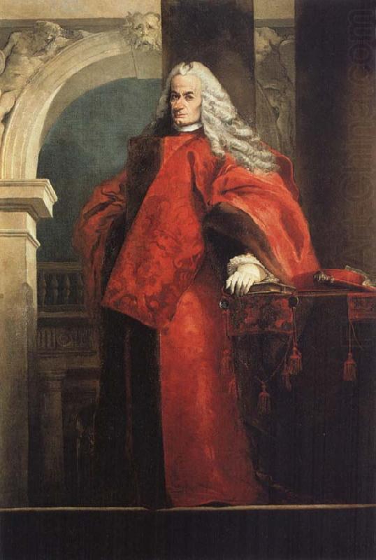 Portrait of A Procurator and Admiral From the Dolfin family, Giovanni Battista Tiepolo
